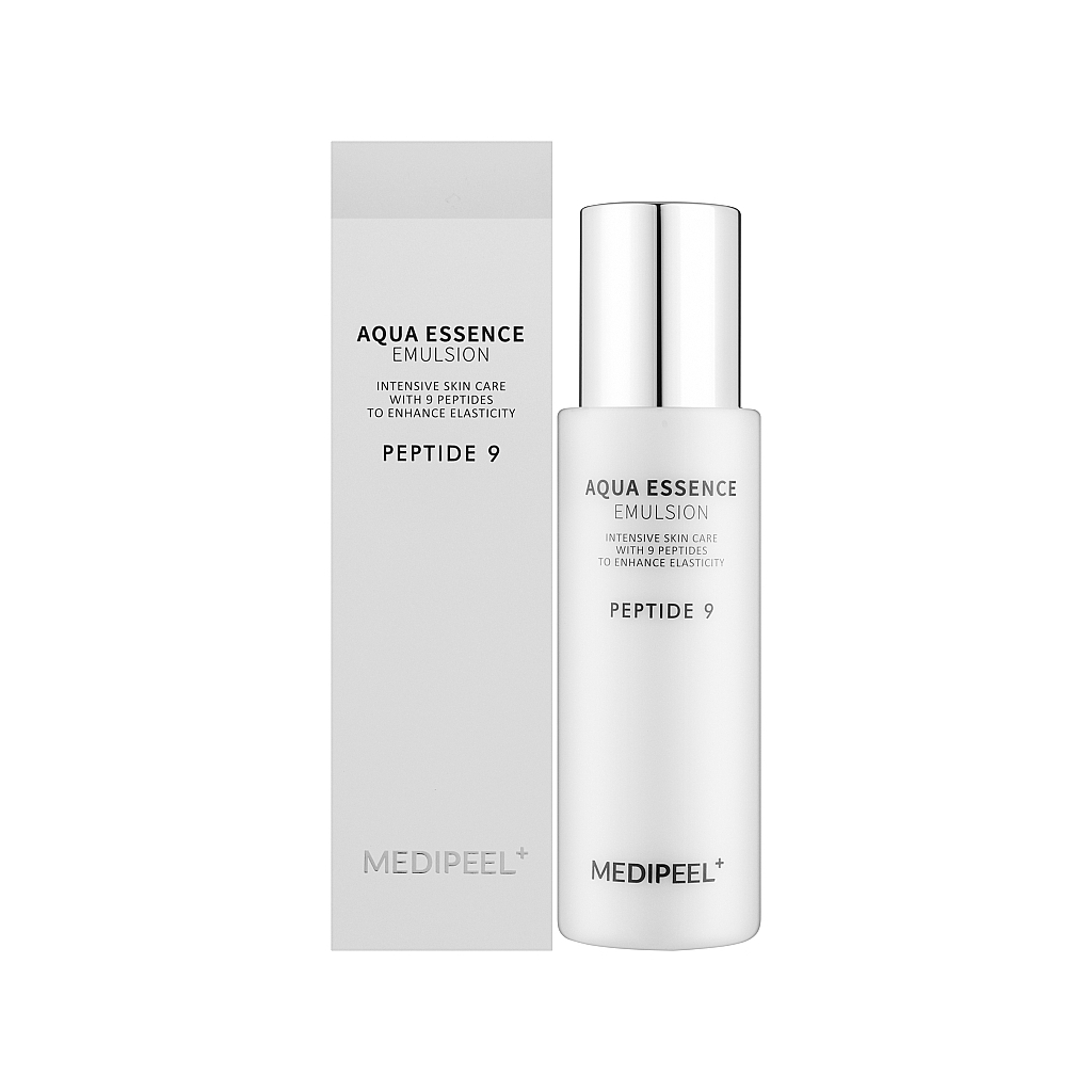 Емульсія для обличчя Medi-Peel Peptide 9 Aqua Essence Emulsion З пептидами для еластичності шкіри 250 мл (8809409344683)
