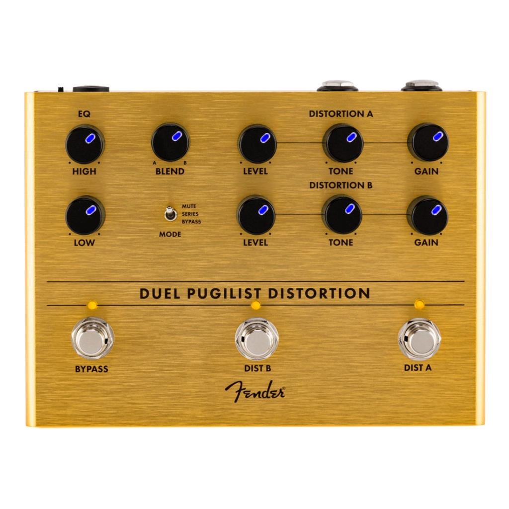 Педаль ефектів Fender Duel Pugilist Distortion (230723)