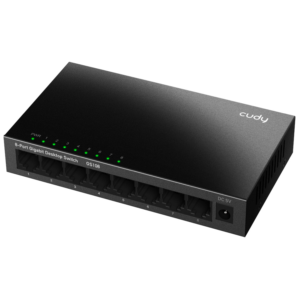 Комутатор мережевий Cudy GS108