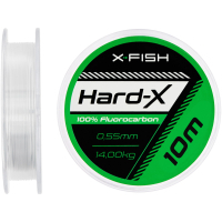 Флюорокарбон X-Fish Hard-X 10m (clear) 0.55mm 14.00kg (1917.03.75)