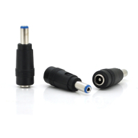 Перехідник DC 5.5x2.1mm (папа) - 5,5х2,5mm (мама) Blue Voltronic (01891 / YT-A-5.5x2.1M/5,5х2,5F-B)