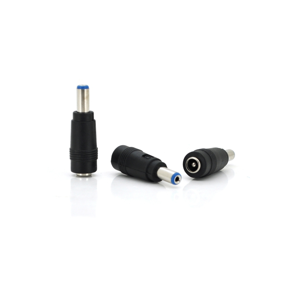Перехідник DC 5.5x2.1mm (папа) - 5,5х2,5mm (мама) Blue Voltronic (01891 / YT-A-5.5x2.1M/5,5х2,5F-B)