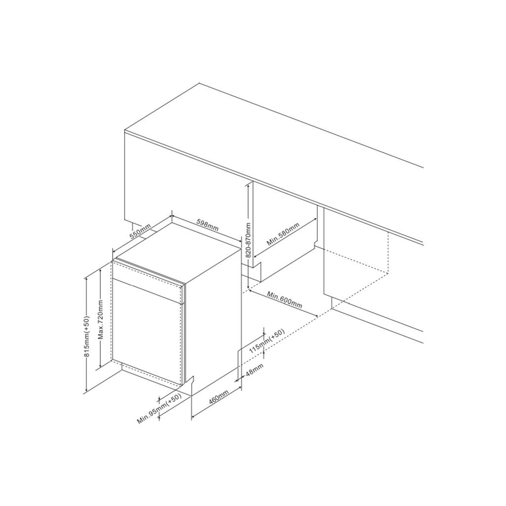 Посудомийна машина Hansa ZIM635PH