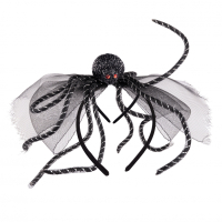 Дитячий обруч для волосся YES! Fun Хелловін Королева павуків (974512)