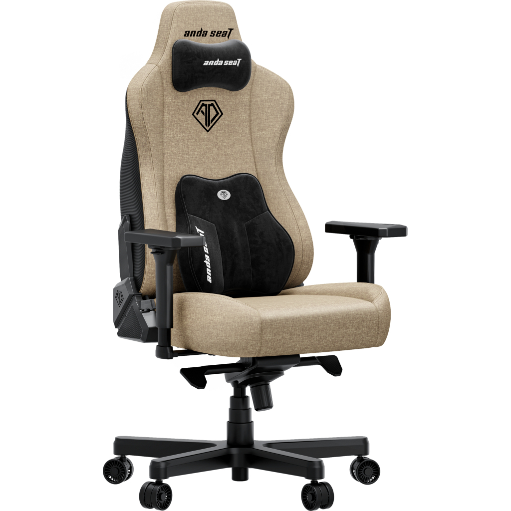 Крісло ігрове Anda Seat Kaiser 3E Fabric XL Dark Beige (AD23YC-XL-09-H-CF-H01) Крісло ігрове Anda Seat Kaiser 3E Fabric XL Dark Beige (AD23YC-XL-09-H-CF-H01)
