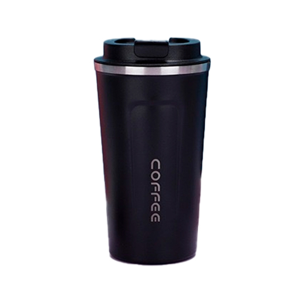 Термокружка Merlion MugCoffe 500 мл з відкидною кришкою, чорна (MugCoffe-500Black) Термокружка Merlion MugCoffe 500 мл з відкидною кришкою, чорна (MugCoffe-500Black)