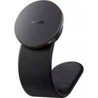 Універсальний автотримач Baseus C02 Pro Series Magnetic Wireless Charging Car Mount Cluster Black (C40156000111-00)