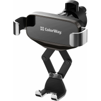 Універсальний автотримач ColorWay Gravity Mechanical Car Mount Black (CW-CHG18-BK)