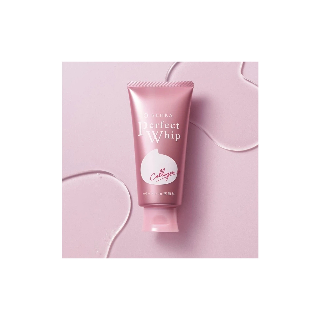 Пінка для вмивання Senka Perfect Whip Collagen з колагеном 120 мл (4550516474582)