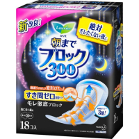 Sanitary pads Kao Laurier Super Absorption Night Use 18 pcs (4901301254511)
