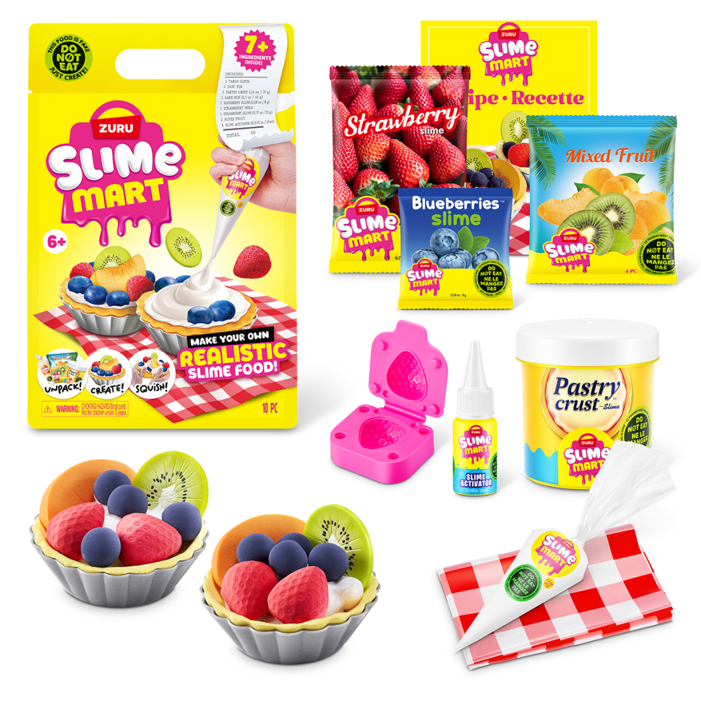 Ігровий набір Slime Mart Shopping Bag Фруктовий тарт (15901E)