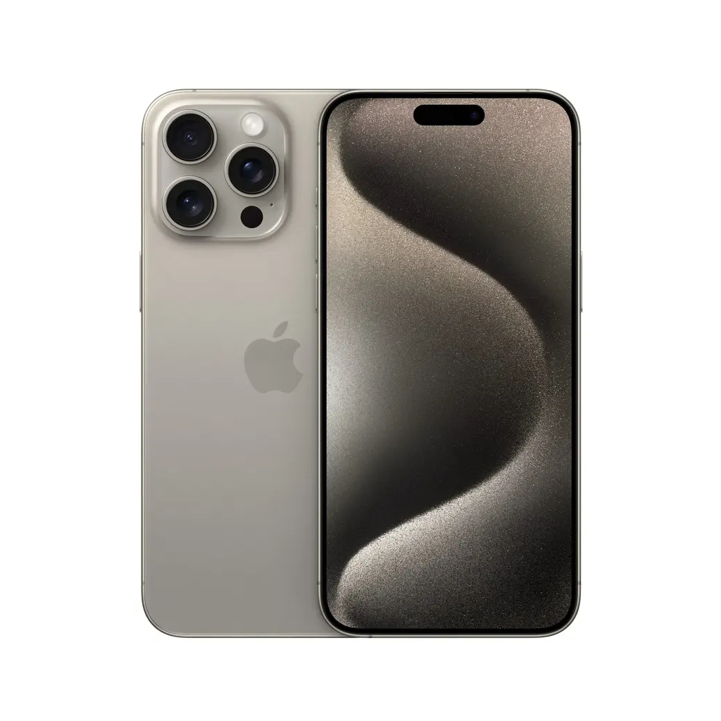 Мобільний телефон Apple iPhone 15 Pro Max 256Gb Natural Titanium (REF A) BREEZY (2AMU793)
