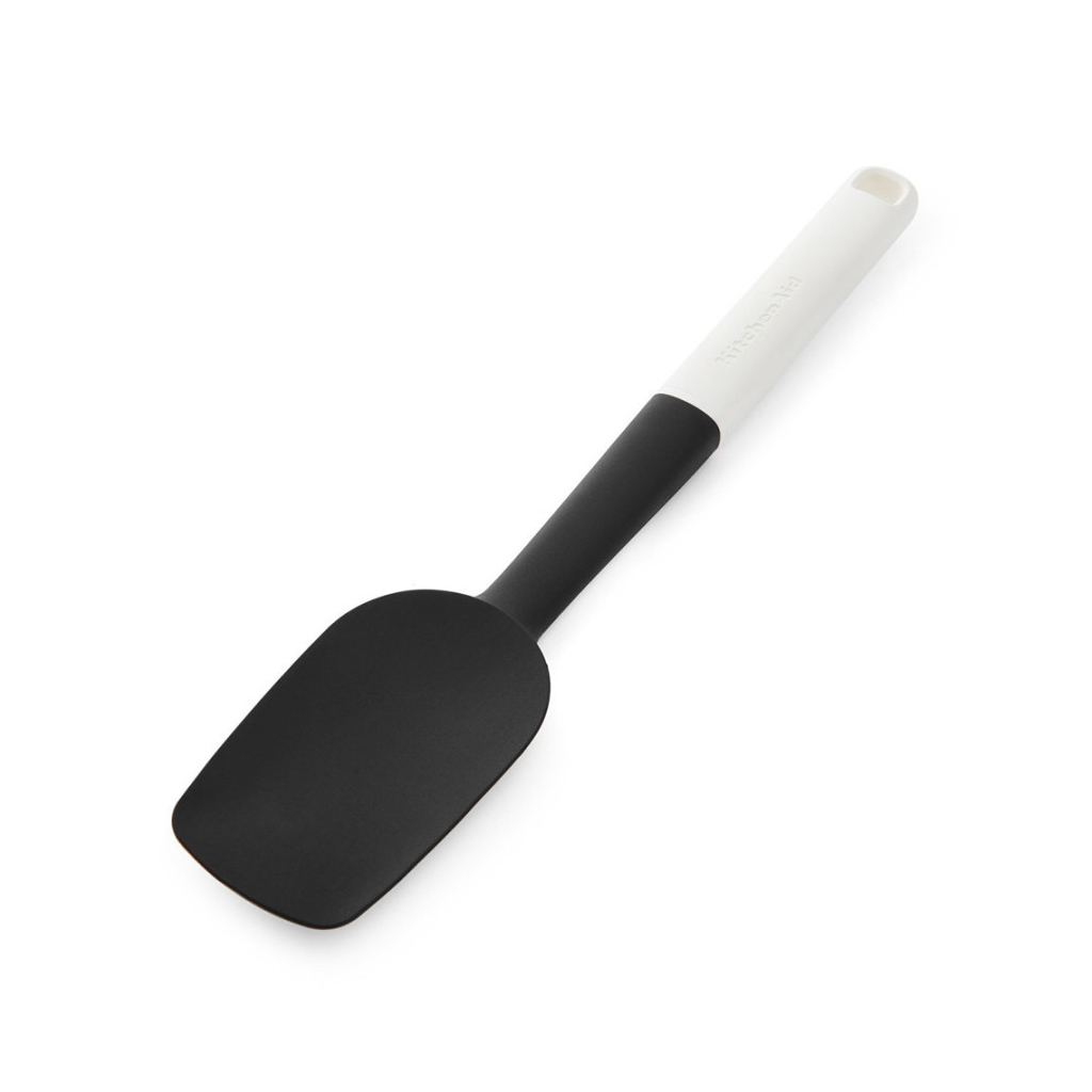 Лопатка кухонна KitchenAid Classic для тіста 30 см білий (KHA030OHPNG)