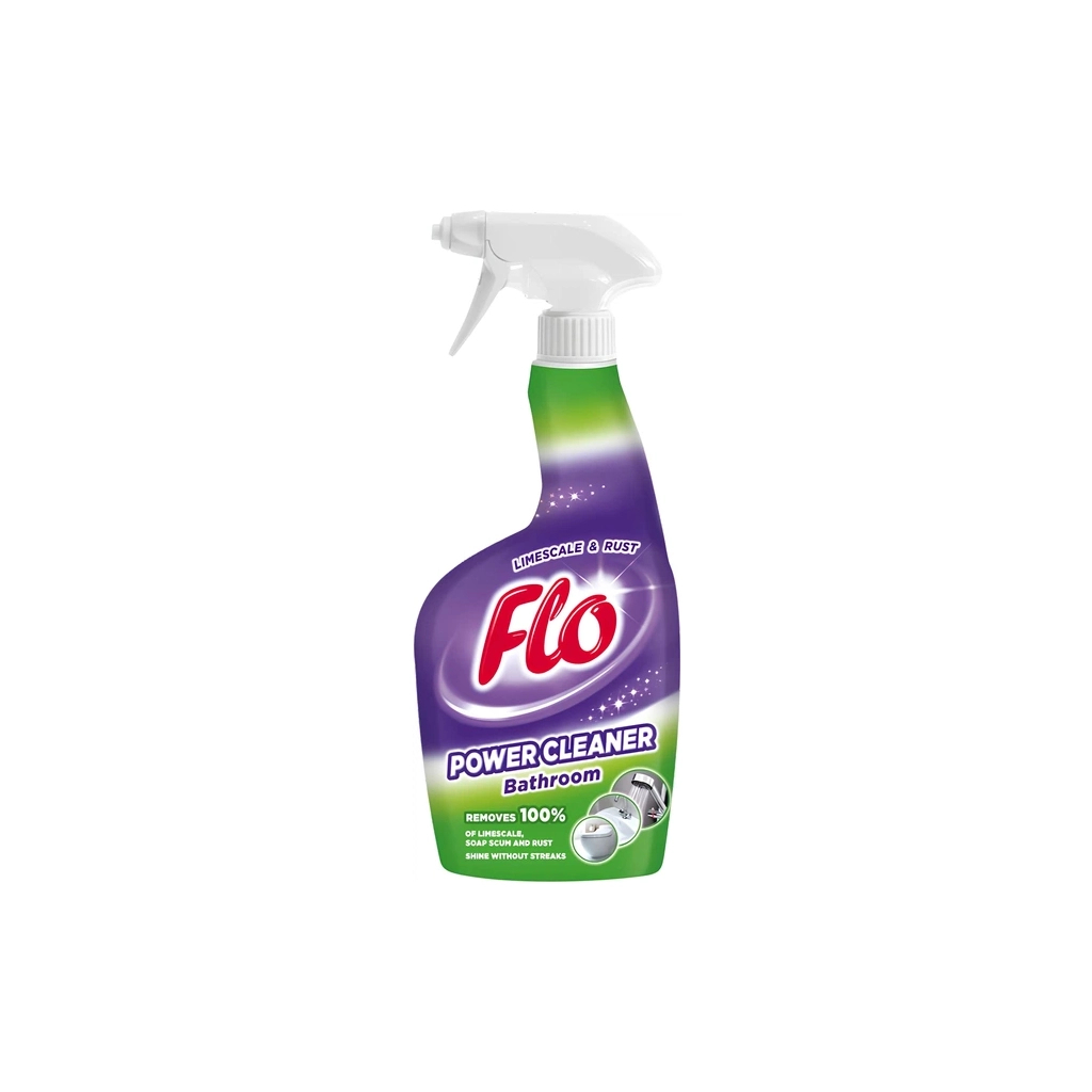 Спрей для чищення ванн Flo Power Cleaner Bathroom 750 мл (5900948249118)