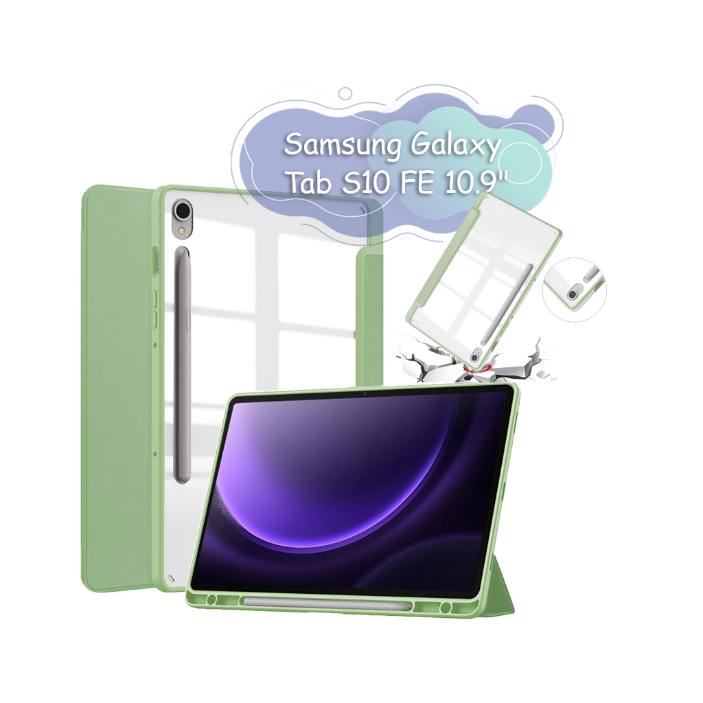 Чохол до планшета BeCover Soft Edge Samsung Galaxy Tab S10 FE (SM-X520/SM-X526) 10.9" Green (713303)