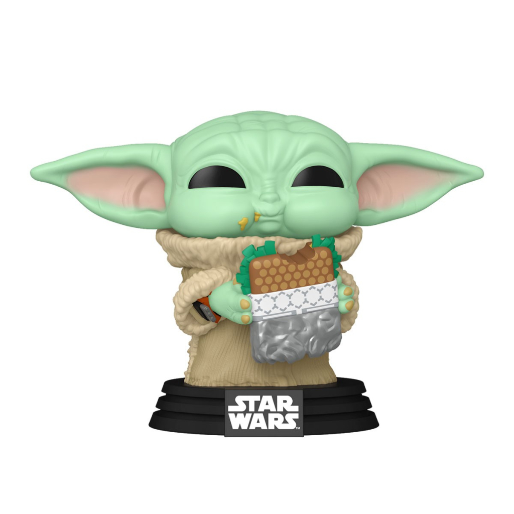 Фігурка Funko Pop серії Мандалорець і Ґроґу - Ґроґу із сендвічем (90821)