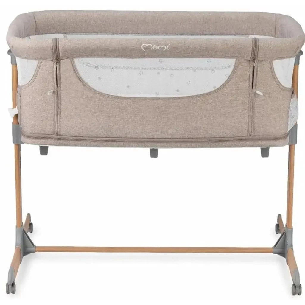 Ліжечко MoMi приставне SMART BED, beige (LOZE00001) Ліжечко MoMi приставне SMART BED, beige (LOZE00001)