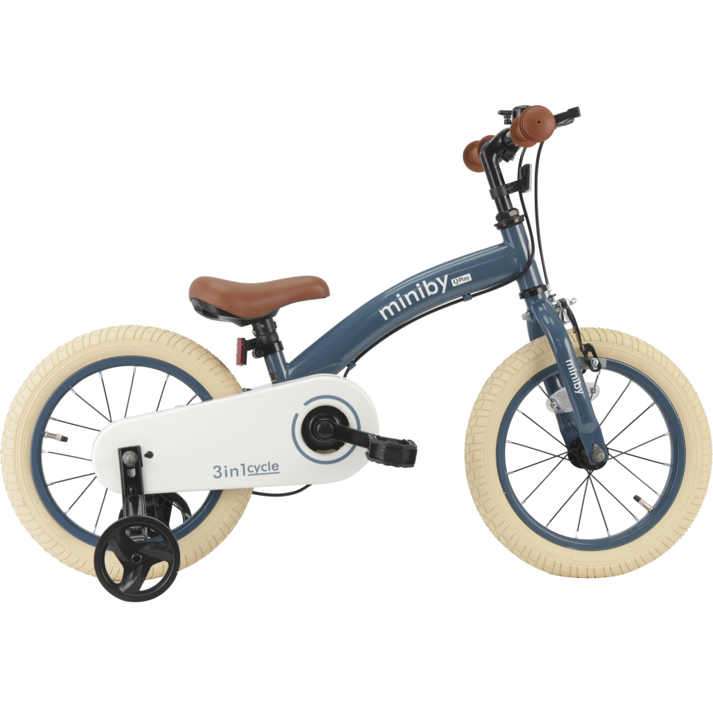 Дитячий велосипед QPlay Miniby 3в1 біговел 14" Greyish-Blue (CB01MiniByGreyish-Blue) Дитячий велосипед QPlay Miniby 3в1 біговел 14" Greyish-Blue (CB01MiniByGreyish-Blue)