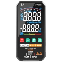 Цифровий мультиметр Fuyi FY107C, V, A, Ω, C, F, температура, тест діодів, ємність (FY107C)