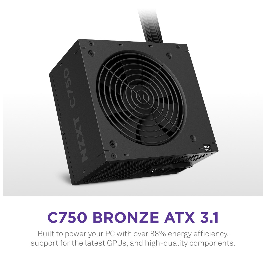 Блок живлення NZXT 750W (PA-7B3BB-EU) Блок живлення NZXT 750W (PA-7B3BB-EU)