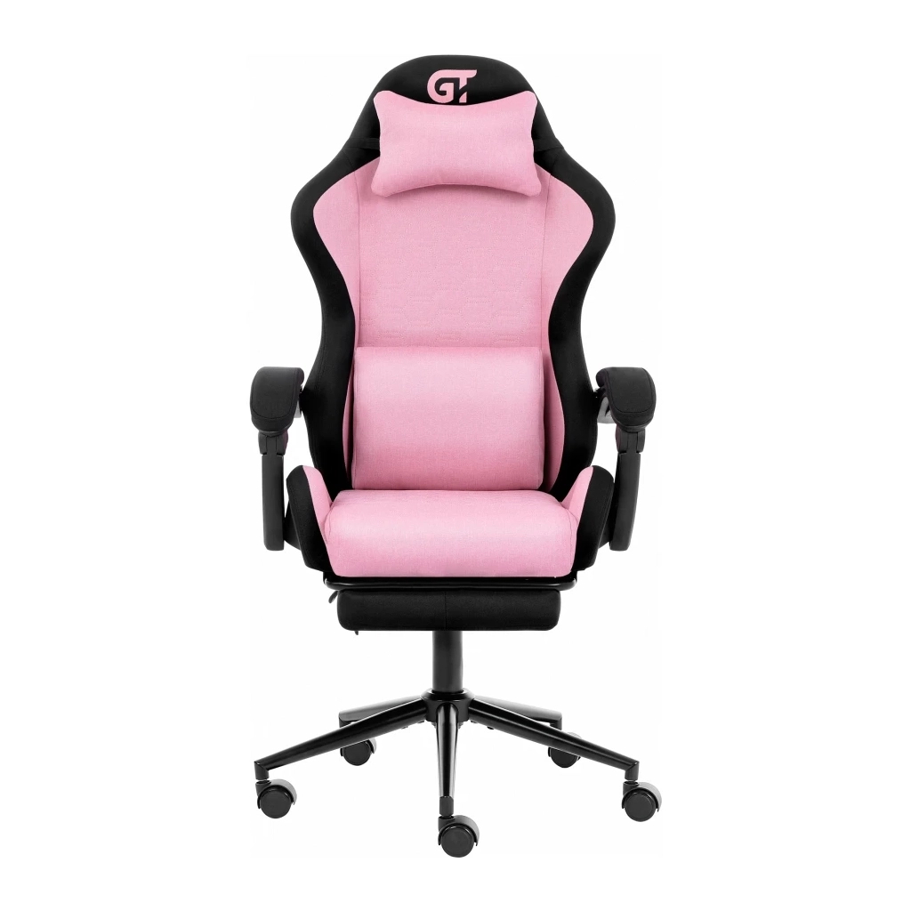 Крісло ігрове GT Racer X-2338 Pink/Black (X-2338 Fabric Pink/Black) Крісло ігрове GT Racer X-2338 Pink/Black (X-2338 Fabric Pink/Black)