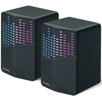 Акустична система ColorWay SoundWave 2.0 RGB USB Black (CW-SPU06BK)