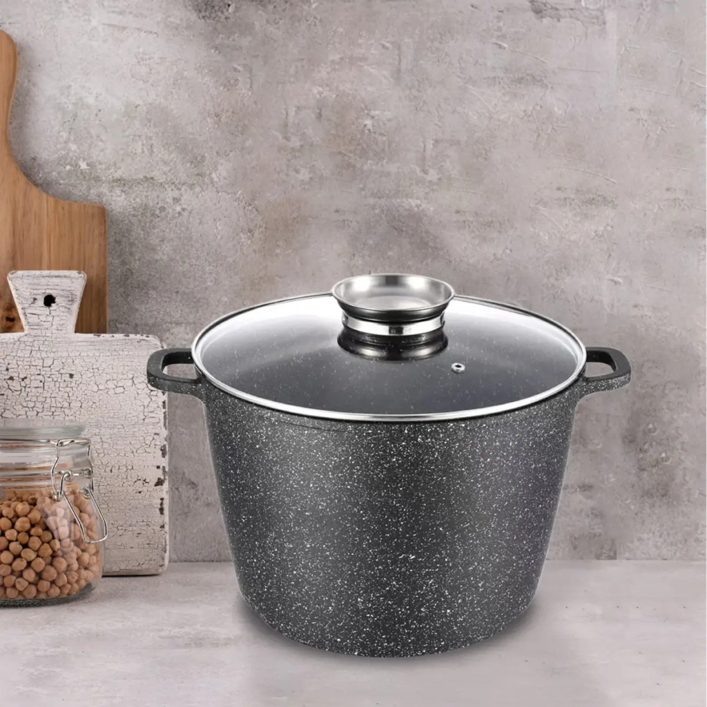 Каструля Gusto покриття Marble 5,5 л (GT-2404-26)