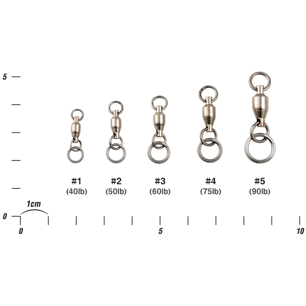 Вертлюг Decoy PR-12 Power Roll Ring з заводним кільцем No.4 (2 шт/уп) (1562.03.95)