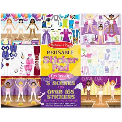 Набір для творчості Melissa&Doug Багаторазові вінілові стікери (MD14198)