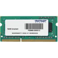 Модуль пам'яті для ноутбука SoDIMM DDR3 4GB 1333 MHz Patriot (PSD34G133381S)