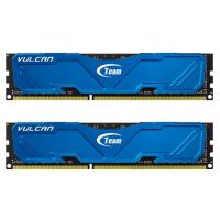 Модуль пам'яті для комп'ютера DDR3 16GB (2x8GB) 2400 MHz Vulcan Blue Team (TLBED316G2400HC11CDC01)