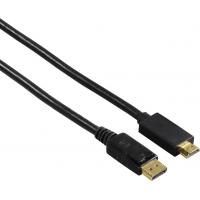 Кабель мультимедійний DisplayPort to HDMI 1.8m Premium Hama (00122214)