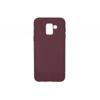 Чохол до мобільного телефона 2E Samsung Galaxy J6 (J600), Dots, Marsala (2E-G-J6-JXDT-M)