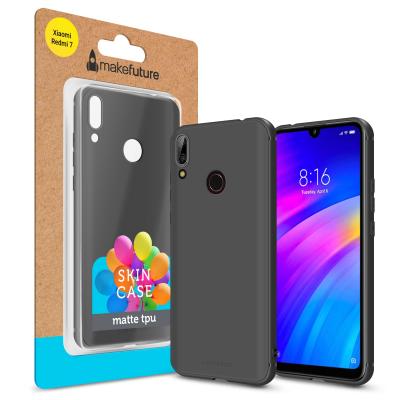 Чохол до моб. телефона MakeFuture Skin Case Redmi 7 Black (MCSK-XR7BK)