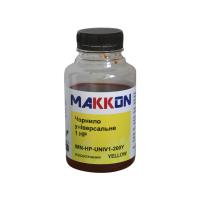 Чорнило Makkon HP1 200г yellow (IMN-HP-UNIV1-200Y)