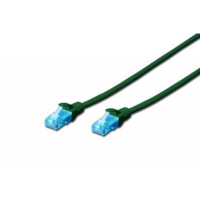 Патч-корд 5м, UTP, cat.5e, AWG 26/7, CCA, PVC, grey DIGITUS (DK-1512-050)