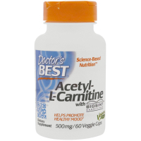 Amino acid Doctor's Best Acetyl L-Carnitine 500mg, Biosint, 60 gel capsules (DRB-00105)