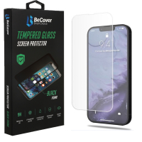 Скло захисне BeCover Apple iPhone 14 3D Crystal Clear Glass (708084)