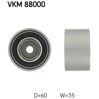 Ролик натягувача ременя SKF VKM 88000