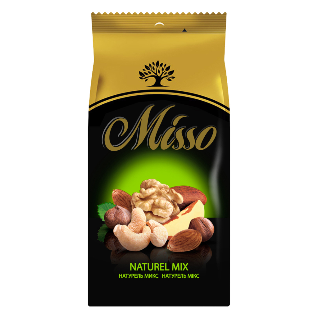 Горіхи Misso Асорті Натурель Мікс 125 г (4820232570265)