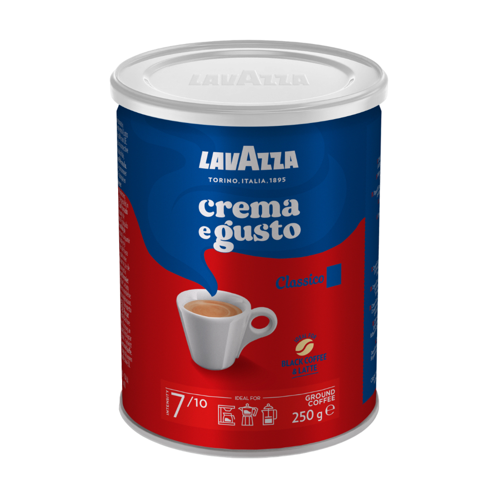 Кава Lavazza Crema&Gusto мелена 250 г ж/б (8000070038820/8000070038158) Кава Lavazza Crema&Gusto мелена 250 г ж/б (8000070038820/8000070038158)