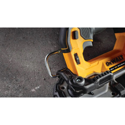 Стрічкова пила DeWALT 18В XR Li-lon, 46-116 м/хв, кейс TSTAK (бкз АКБ та ЗУ) (DCS377NT)