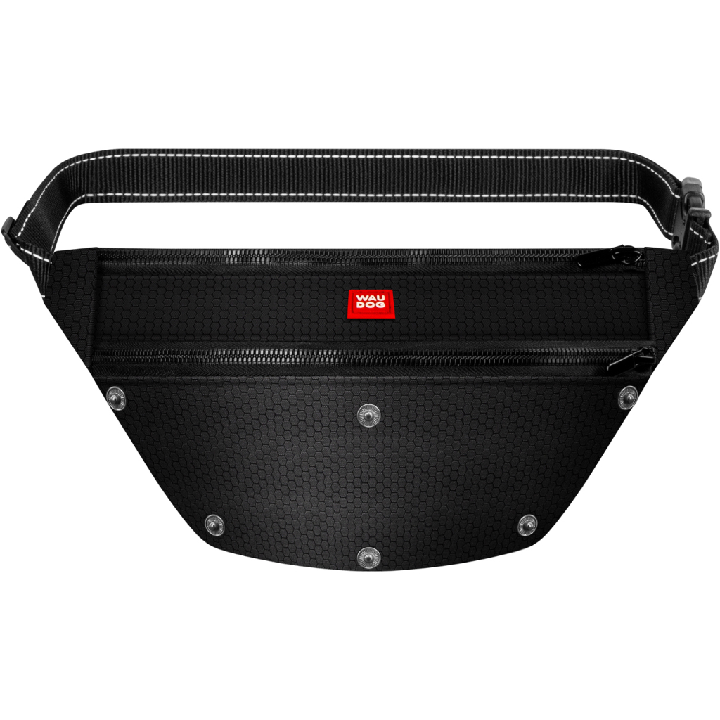 Поясна сумка-бананка для собак WAUDOG Family "Бетмен 1" 33х17х10 см (1533-0150)