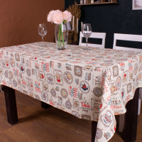 Tablecloth MirSon Rug No. 218 Cream Services 130x300 cm (2200006738589)