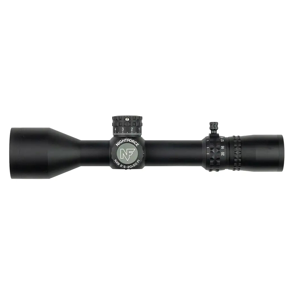 Оптичний приціл Nightforce NX8 2.5-20x50 F1 ZeroS. Сітка Mil-XT з підсвічуванням (C632)