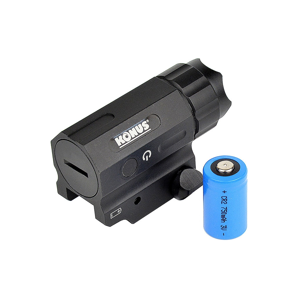 Ліхтар Konus Konuslight-TL (360 Lm) Weaver/Picatinny/Quick Detach (3940) Ліхтар Konus Konuslight-TL (360 Lm) Weaver/Picatinny/Quick Detach (3940)