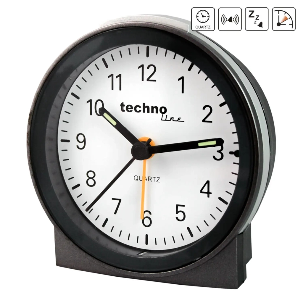 Настільний годинник Technoline Modell G Black (DAS301815)