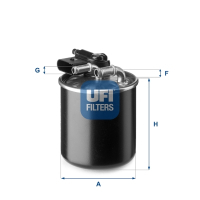 Fuel filter UFI 24.148.00