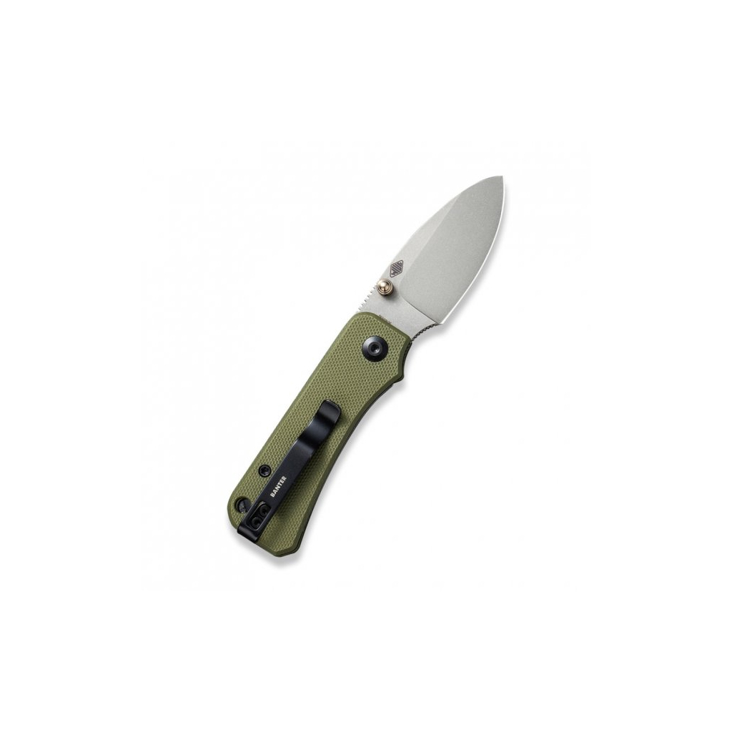 Ніж Civivi Baby Banter Stonewash Olive G10 (C19068S-5)