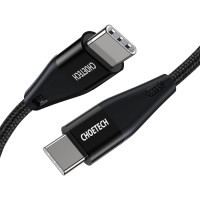 Дата кабель USB-С to USB-С 1.2m 60W USB2.0 Choetech (XCC-1003-BK)